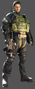 Chris Mask in Umbrella Corps.