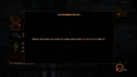 Combination screen