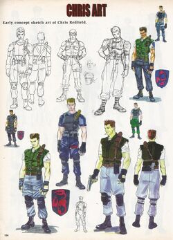 Chris Redfield - Characters & Art - Resident Evil: Code Veronica