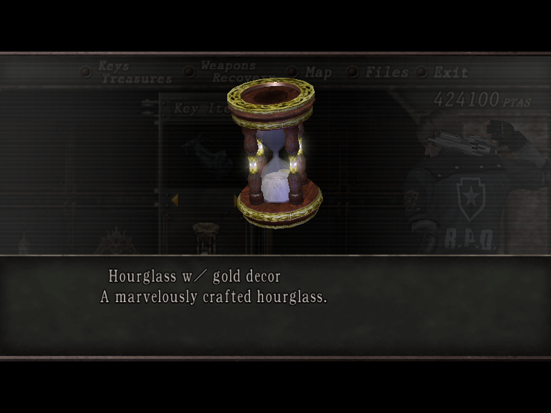 Hourglass w/ Gold Decor | Resident Evil Wiki | Fandom