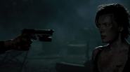 Samurai Edge in Resident Evil: The Final Chapter.