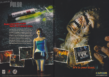 RE3 NEMESIS PROMO AD POSTER