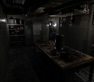 La cocina en el remake