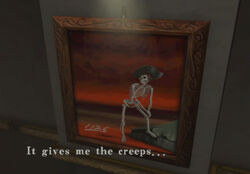 Skeleton Picture (Resident Evil Code: Veronica)