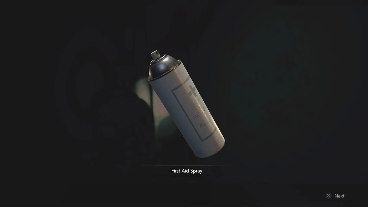 First Aid Spray Resident Evil Wiki Fandom