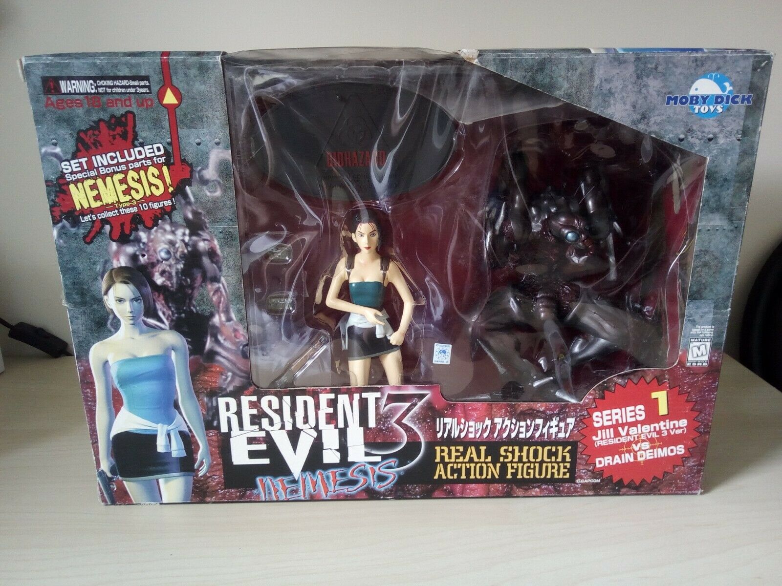 Jill Valentine Figure Biohazard RE:3 Jill Valentine Leon S Scott Kennedy  Ada Wong Action Figure Statue Model Toy Doll