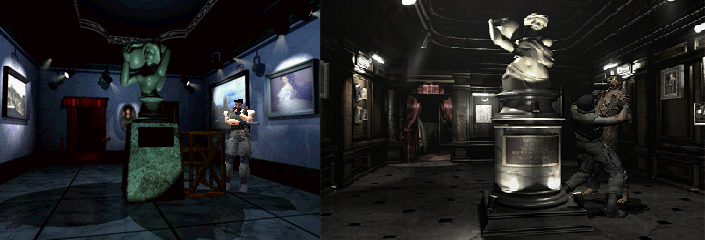 Resident Evil Center on X: Original vs Remake #REBHFun  #ResidentEvil4Remake  / X