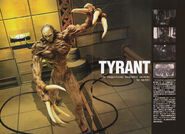 Tyrant sculpture by Kenzo Okamoto as featured in RESEARCH ON BIOHAZARD 2 final edition