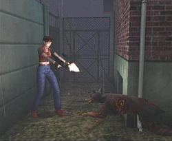 perro zombi residente malvado