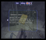 Resident Evil Outbreak - Emergency Manual page 3