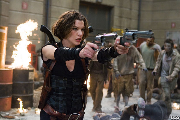 Resident Evil: Retribution (2012) - Ada & Alice vs. Executioners Scene