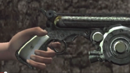 Ada using the Hookshot in Resident Evil 4