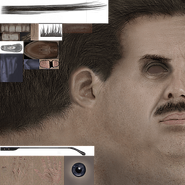 Texture for Tommy's cutscene model, his clean appearance implies he's a very important person within the company.