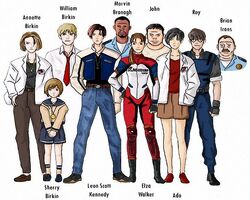 Personajes de RE 1