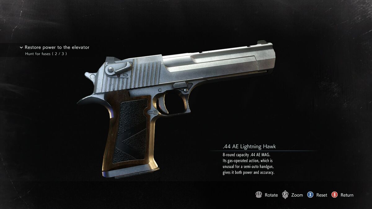 .44 AE Lightning Hawk Resident Evil Wiki Fandom