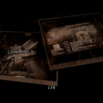 Luis Memo 5 Resident Evil Wiki Fandom Luis Memo 5 Resident Evil Wiki Fandom