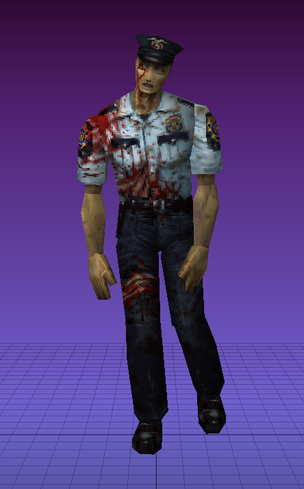 resident evil female zombie