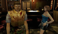 RE3 Nemesis Brad falando com Jill