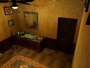 Los lavabos en Resident Evil
