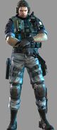 Chris Redfield, as seen in Resident Evil: Revelations