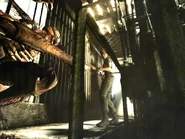 Jill gegen Chimera im Labor