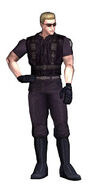 Wesker's render in Resident Evil: Deadly Silence