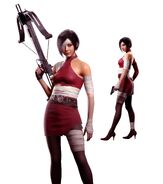 Official render of Ada Wong's "Still Kicking" costume, based on her appearance from The Umbrella Chronicles.
