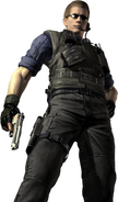 Wesker in PACHI-SLOT Biohazard .