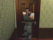 Chris in Resident Evil.