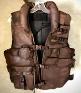 An image of the front of Richard Aiken's vest.