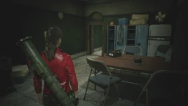 RE2 remake Break Room