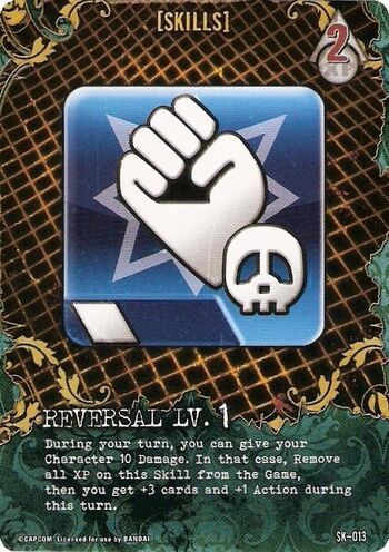 Mercenaries card - Reversal LV. 1 (SK-013)