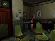 Its location in the "A" scenario in RE2