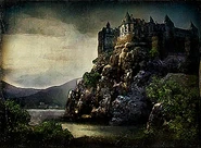 A painting of the estate.