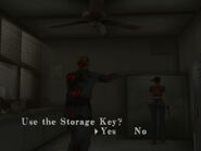 Use the Storage Key? Yes/No
