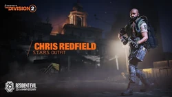The Division 2 Chris Redfield S.T.A.R.S. Outfit