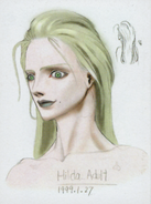 Alexia's CODE:Veronica concept art (as Hilda).