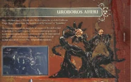 Page de présentation dans le Resident Evil Archives II: "Uroboros Aheri".