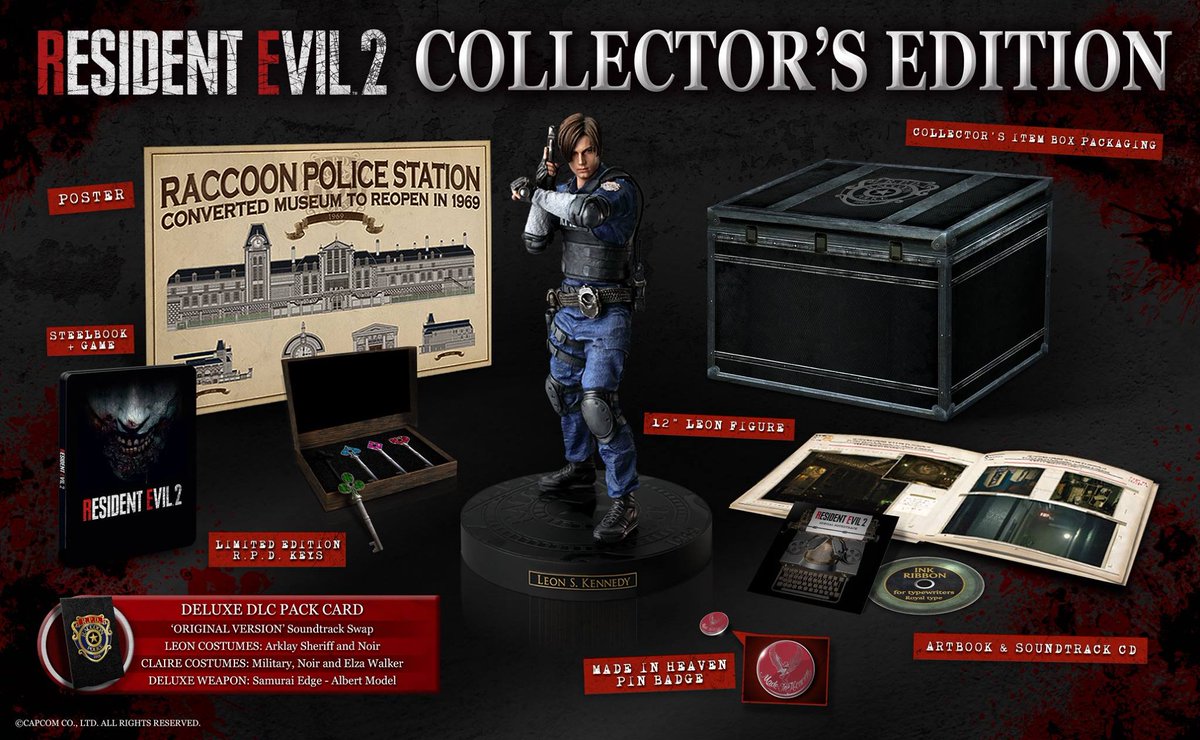 Resident Evil 2 Collector's Edition | Resident Evil Wiki | Fandom