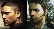 Comparison to Wentworth Miller and Chris Redfield