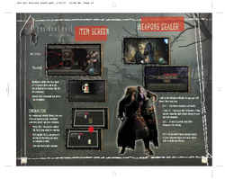 Resident Evil 4 Wii Edition Instruction Booklet | Resident
