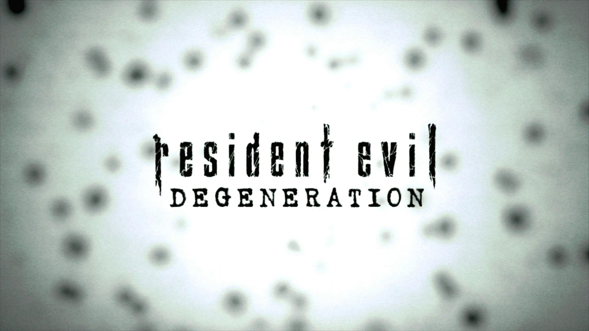 resident evil degeneration