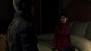 RE4make SW - Ada abordada por Wesker após recuperar a consciência