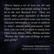 RE6 quote.jpg (54 KB) Odpowiedź producenta RE6 na teamt Jill i Claire.