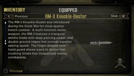 RM-3 Knuckle Duster