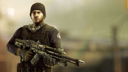 Multiplayer skin of Capelli modeled from Resistance 2.