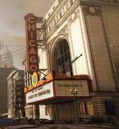 The Chicago Theatre as it appears in Resistance 2.