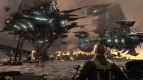 Hale witnessing the Chimeran invasion in the Resistance 2 Teaser Trailer.