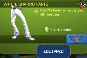 White Charro Pants