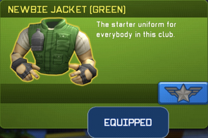 Newbie Jacket (Green) (831 KB) Newbie Jacket (Green)